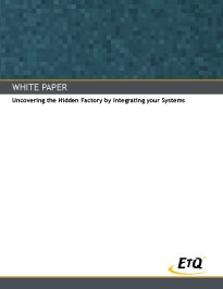 Uncovering the Hidden Factory by Integrating your Systems